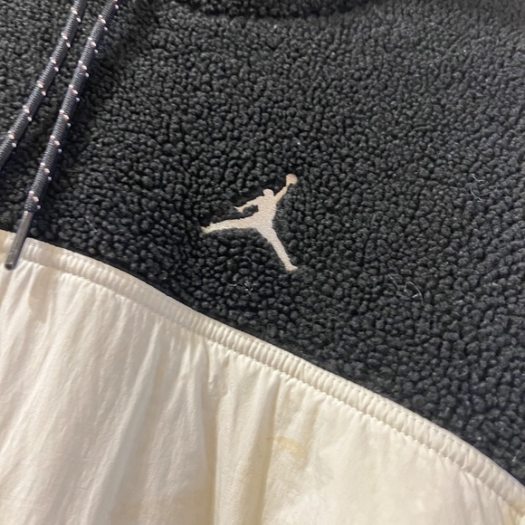Nike Jordan Fleece Sherpa Hoodie - Picture 3 of 4